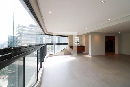 Sala / Cozinha de apartamento para alugar com 3 quartos, 162m² em Chácara Santo Antônio (zona Sul), São Paulo