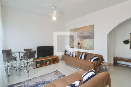 Sala de apartamento para alugar com 4 quartos, 161m² em Centro, Guarujá