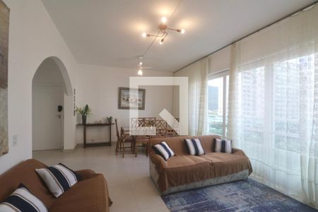 Sala de apartamento para alugar com 4 quartos, 161m² em Centro, Guarujá