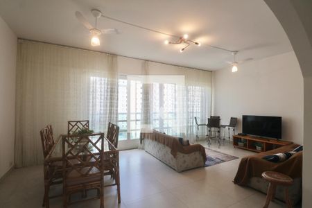 Sala de apartamento para alugar com 4 quartos, 161m² em Centro, Guarujá