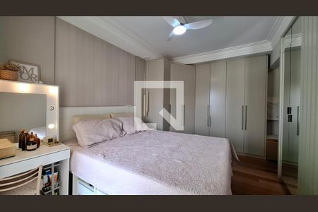 Quarto 1 suíte  de apartamento para alugar com 3 quartos, 106m² em Vila Assunção, Santo André