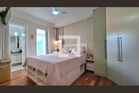 Quarto 1 suíte  de apartamento para alugar com 3 quartos, 106m² em Vila Assunção, Santo André