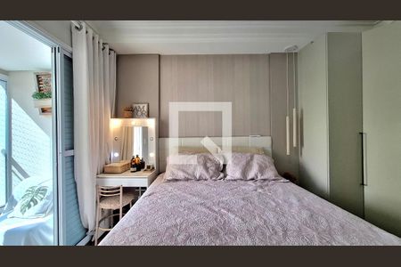 Quarto 1 suíte  de apartamento para alugar com 3 quartos, 106m² em Vila Assunção, Santo André