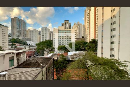 Vista da Varanda de kitnet/studio para alugar com 1 quarto, 27m² em Pinheiros, São Paulo