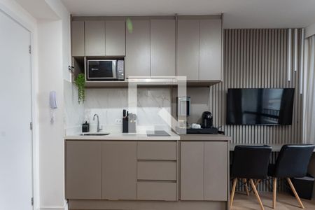 Cozinha Americana de apartamento para alugar com 1 quarto, 29m² em Água Branca, São Paulo