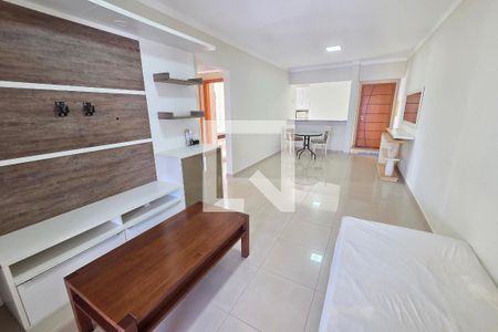 Sala de apartamento para alugar com 3 quartos, 119m² em Aviação, Praia Grande