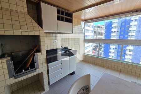 Varanda de apartamento para alugar com 3 quartos, 119m² em Aviação, Praia Grande