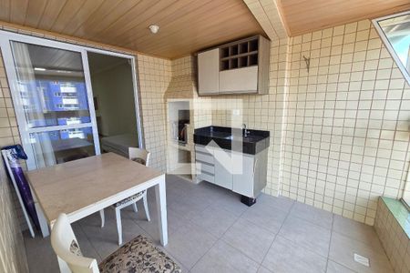 Varanda de apartamento para alugar com 3 quartos, 119m² em Aviação, Praia Grande
