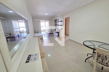 Sala de apartamento para alugar com 3 quartos, 119m² em Aviação, Praia Grande