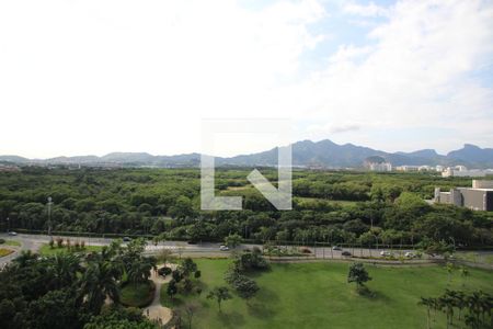 Sala - Vista de apartamento para alugar com 3 quartos, 113m² em Barra Olímpica, Rio de Janeiro