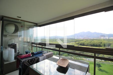 Sala - Varanda de apartamento para alugar com 3 quartos, 113m² em Barra Olímpica, Rio de Janeiro