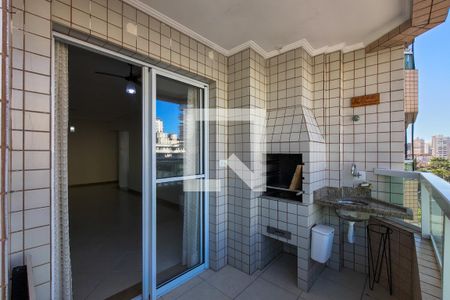 Sacada  de apartamento para alugar com 2 quartos, 86m² em Forte, Praia Grande