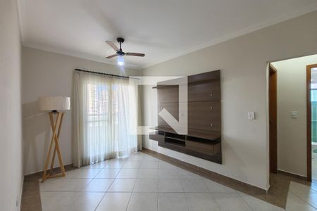 Sala de apartamento para alugar com 2 quartos, 86m² em Forte, Praia Grande
