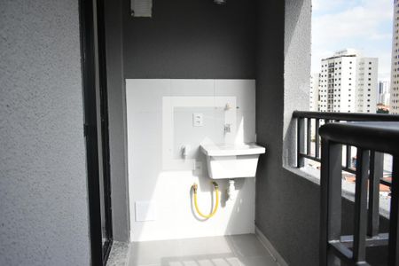 Sacada de apartamento à venda com 1 quarto, 29m² em Chácara Inglesa, São Paulo