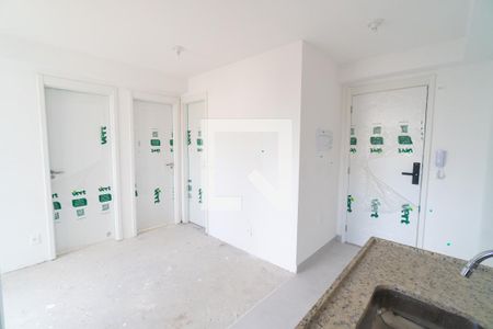 Sala/Cozinha de apartamento à venda com 2 quartos, 38m² em Chácara Inglesa, São Paulo