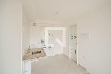 Sala/Cozinha de apartamento à venda com 1 quarto, 29m² em Chácara Inglesa, São Paulo