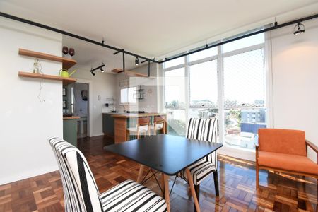 Sala de apartamento para alugar com 1 quarto, 70m² em São Francisco, Curitiba