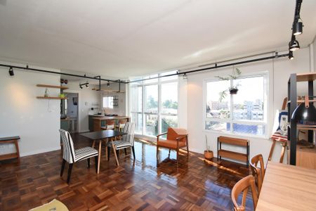 Sala de apartamento para alugar com 1 quarto, 70m² em São Francisco, Curitiba