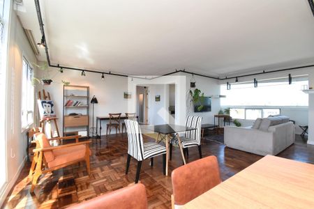 Sala de apartamento para alugar com 1 quarto, 70m² em São Francisco, Curitiba