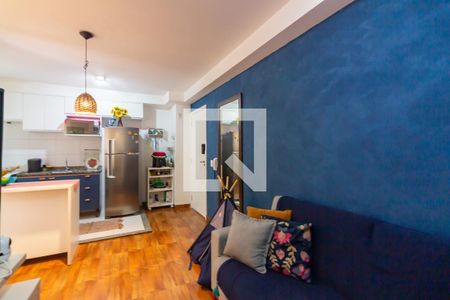 Sala  de apartamento à venda com 2 quartos, 47m² em Santa Maria, Osasco