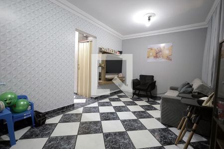Sala de casa à venda com 3 quartos, 120m² em Parque Erasmo Assunção, Santo André