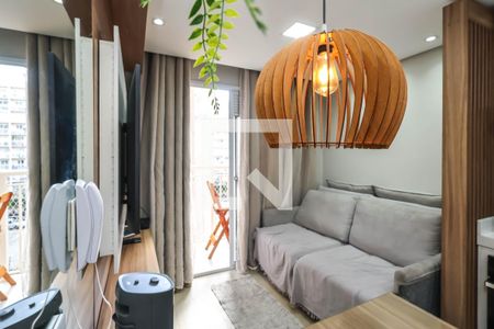 Sala e Cozinha de apartamento à venda com 2 quartos, 35m² em Cambuci, São Paulo