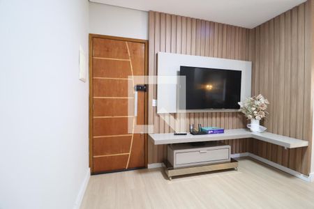 Sala de apartamento para alugar com 2 quartos, 62m² em Jardim Patricia, Uberlândia