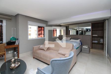 Sala/Quarto de apartamento para alugar com 1 quarto, 120m² em Morumbi, São Paulo