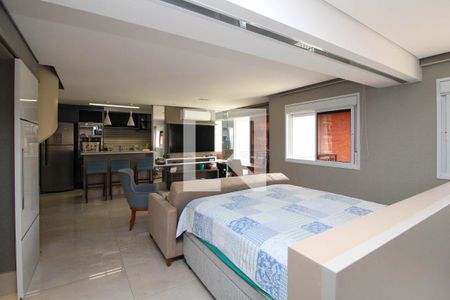 Sala/Quarto de apartamento para alugar com 1 quarto, 120m² em Morumbi, São Paulo