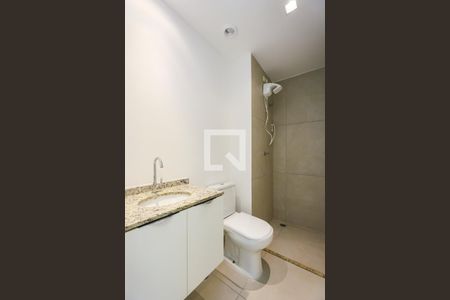 Banheiro de apartamento à venda com 1 quarto, 29m² em Vila Andrade, São Paulo