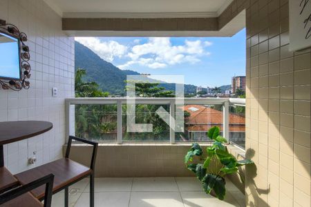 Sacada  de apartamento para alugar com 2 quartos, 64m² em Canto do Forte, Praia Grande