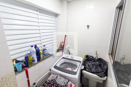 Sala, Cozinha e Área de Serviço de apartamento para alugar com 2 quartos, 40m² em Artur Alvim, São Paulo
