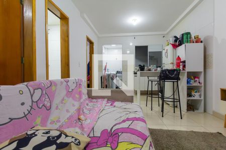 Sala, Cozinha e Área de Serviço de apartamento para alugar com 2 quartos, 40m² em Artur Alvim, São Paulo
