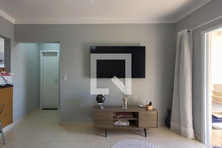 Sala de apartamento para alugar com 1 quarto, 55m² em Vila Balnearia, Praia Grande