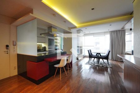 Sala de apartamento para alugar com 1 quarto, 42m² em Vila Mariana, São Paulo