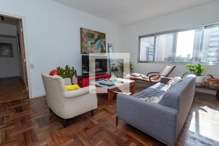 Sala de apartamento à venda com 3 quartos, 131m² em Perdizes, São Paulo