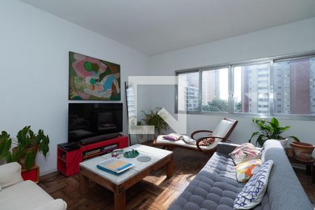 Sala de apartamento à venda com 3 quartos, 131m² em Perdizes, São Paulo