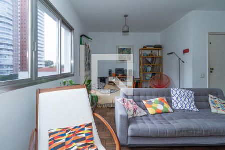 Sala de apartamento à venda com 3 quartos, 131m² em Perdizes, São Paulo