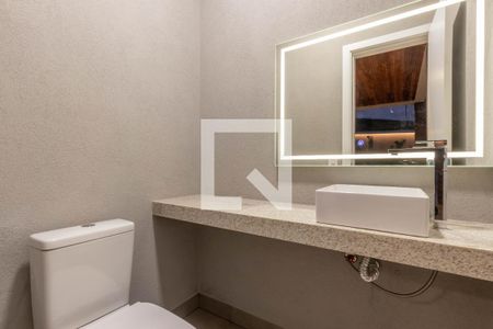 Lavabo de casa de condomínio à venda com 5 quartos, 431m² em Alphaville Nova Lima, Nova Lima