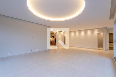 Sala de casa de condomínio à venda com 5 quartos, 431m² em Alphaville Nova Lima, Nova Lima