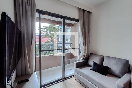 Sala de kitnet/studio para alugar com 1 quarto, 38m² em Liberdade, São Paulo