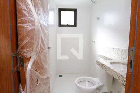 Banheiro da Suíte de apartamento à venda com 2 quartos, 76m² em Nova Granada, Belo Horizonte