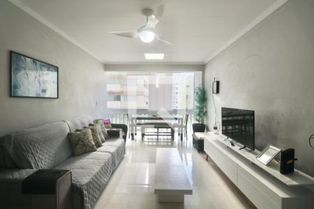 Sala de apartamento para alugar com 3 quartos, 130m² em Vila Maia, Guarujá