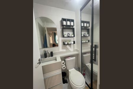 Banheiro de apartamento à venda com 2 quartos, 34m² em Parque Munhoz, São Paulo
