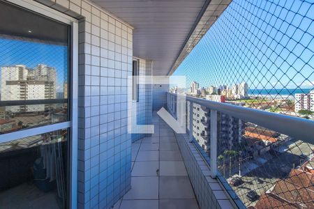 Sacada de apartamento para alugar com 2 quartos, 94m² em Vila Caiçara, Praia Grande