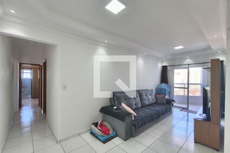 Sala de apartamento para alugar com 2 quartos, 94m² em Vila Caiçara, Praia Grande
