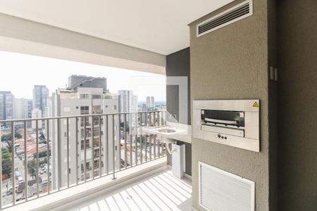 Varanda Gourmet  de apartamento à venda com 2 quartos, 68m² em Tatuapé, São Paulo