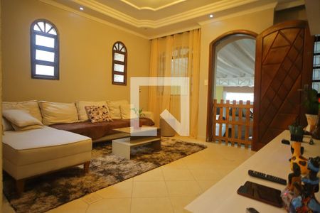 Sala de TV  de casa à venda com 4 quartos, 249m² em Parque Terra Nova, São Bernardo do Campo