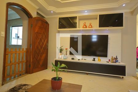 Sala de TV  de casa à venda com 4 quartos, 249m² em Parque Terra Nova, São Bernardo do Campo