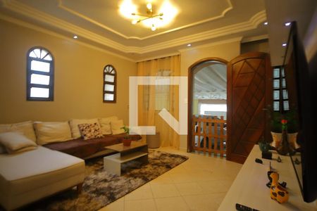 Sala de TV  de casa à venda com 4 quartos, 249m² em Parque Terra Nova, São Bernardo do Campo